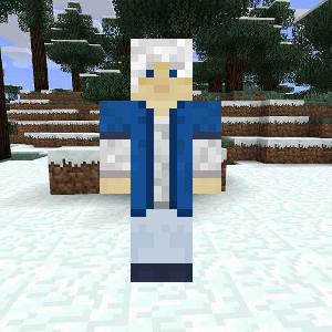 Беловолосый мужчина