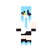 blue hair girllls blu