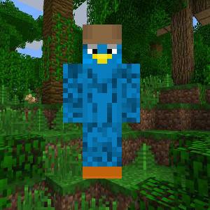 Птиц в шляпе