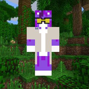 Прискас с укороченной челкой (в лабораторном халате)