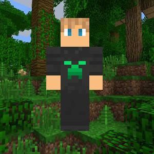 Человек в костюме Крипера