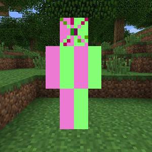 Фиолетово-лаймовый глазастик