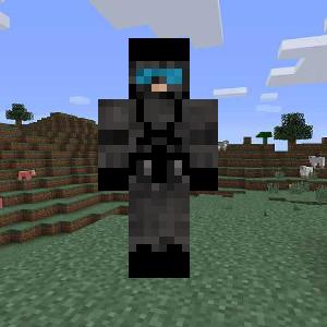 Солдат элитной роты в очках