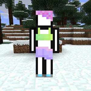 Девушка-кубик