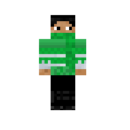 Мальчик в зелёной толстовке