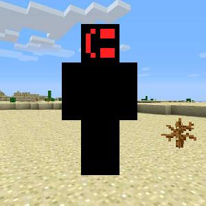 человек с перевёрнутой головой