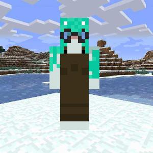 Ванесса в очках и огнестойком костюме