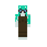 Ванесса в очках и огнестойком костюме