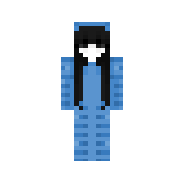 Девочка в костюме Аватара