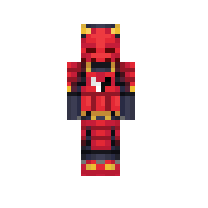 Темный самурай в броне