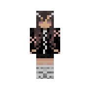 Девушка в черном худи