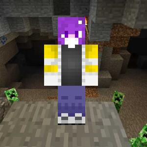 Фиолетовый кот