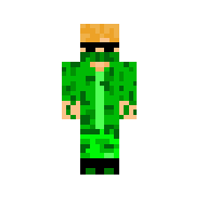 Зелёный чел