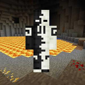 чëрно-белый скин