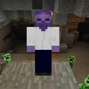 Фиолетовый зомби