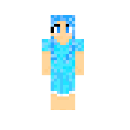 Синеволосая девочка