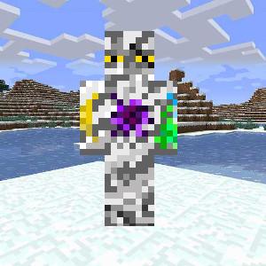 Кварц с аметистами