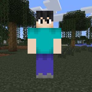 Стив версия MiningFox (без верхнего слоя)