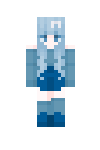 blue girl