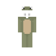 white in frog
