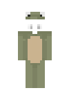 white in frog