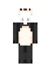 White in panda onesie