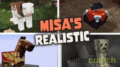 Misa’s Realistic Resource Pack [1.20.6] [1.19.4] [1.18.2] [1.16.5] [1.15.2] [1.14.4]